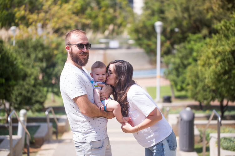 Carmel and Dan Tel Aviv family photos